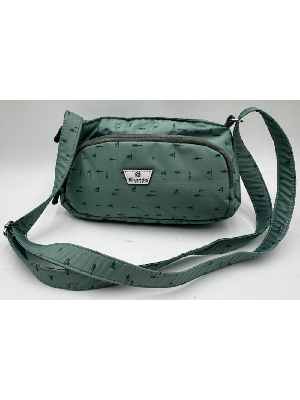 Skanda Women's Handbag Mint Green Handbag Pockets Adjustable Strap Crossbody Bag